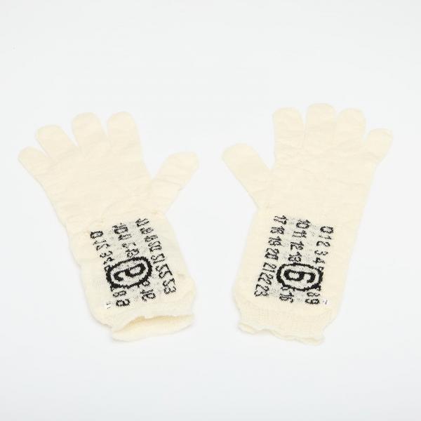 Rukavice MM6 Rtw Avp Gloves Off White L