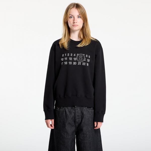 Mikina MM6 Rtw Avp Sweatshirt Black M