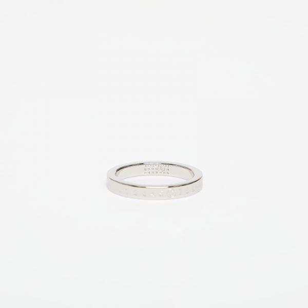 Prsten MM6 Ring Shiny Palladium 9