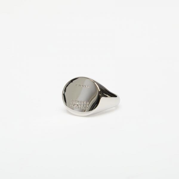 MM6 Maison Margiela Ring Polished Palladio 10