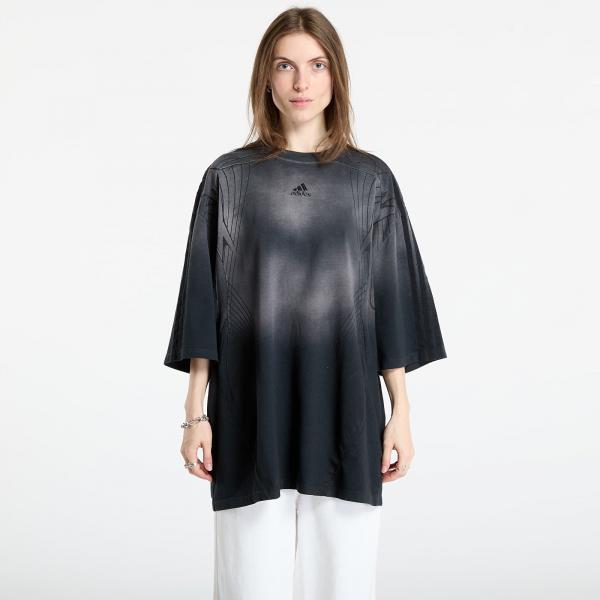 Tričko adidas Adilenium Season 4 Teamgeist Oversized Washed T-Shirt Black/ Grey Six L