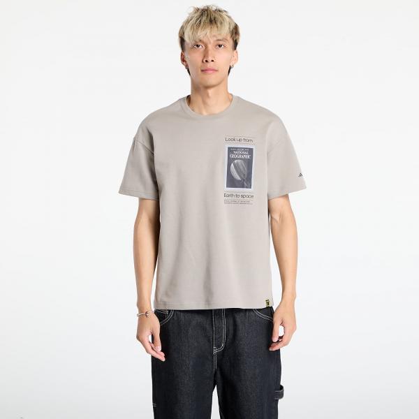 Tričko adidas National Geographic UF AEROREADY Graphic T-shirt Putty Beige L