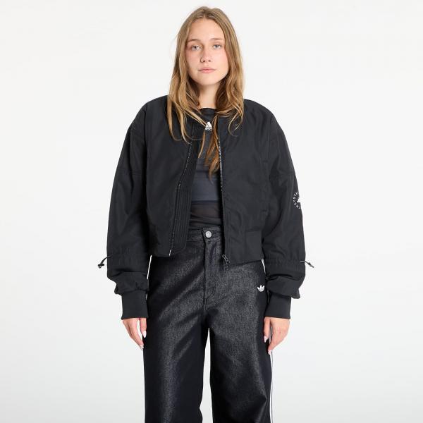 Bomber adidas by Stella McCartney TrueNature Woven Bomber Cropped Jacket Black L