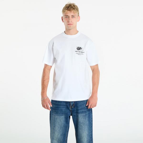 Tričko Vans Stacked Hi Ss Tee White XL