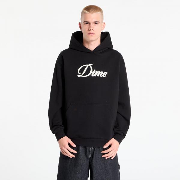 Mikina DIME Cursive Hoodie UNISEX Black L