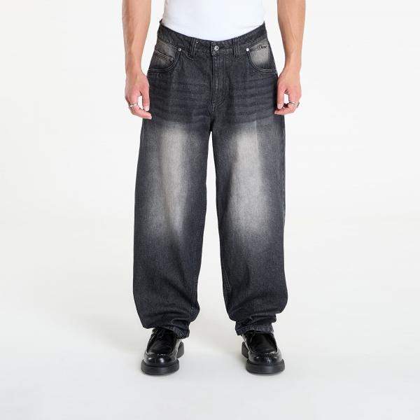 Džíny DIME Classic Baggy Denim Pants Sandblasted Black 34