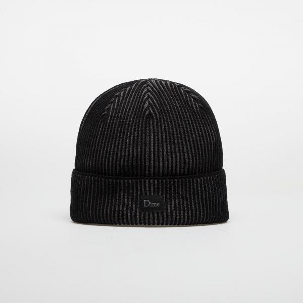 Čepice DIME Classic Rib Beanie Black/ Charcoal Universal