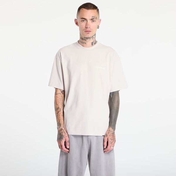 Tričko REPRESENT Script Logo T-Shirt Concrete XXL