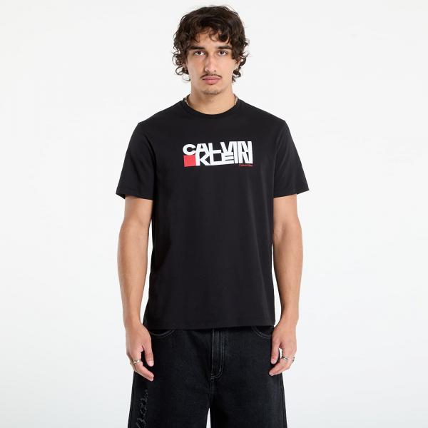 Tričko Calvin Klein Jeans SS Redbox Graphic Tee Black S