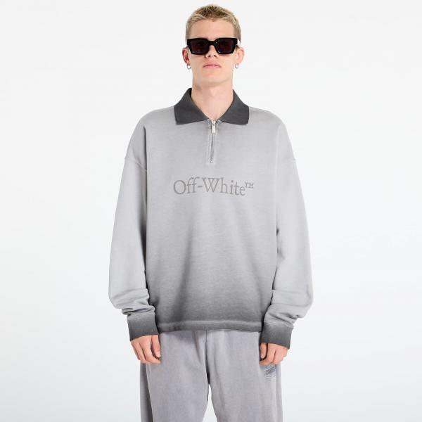 Mikina Off-White Laundry Fleece L/S Polo Degradé Black XL