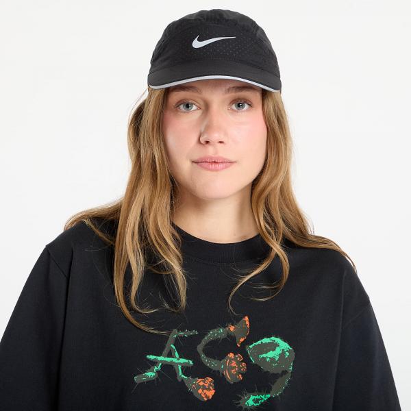 Kšiltovka Nike Dri-FIT ADV Fly Unstructured Reflective Cap Black/ Anthracite/ Reflective Silv M/L