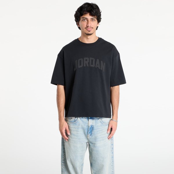 Tričko Jordan Flight Essentials Men's T-Shirt Black/ Black M