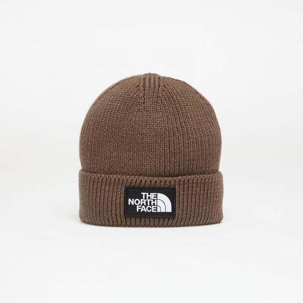 Čepice The North Face Tnf Logo Box Cuffed Beanie Smokey Brown OS