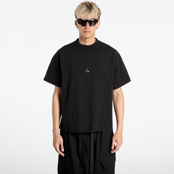 Tričko ROA Logo Organic T-Shirt Black S