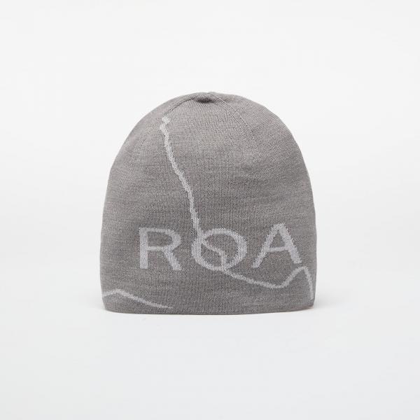 Čepice ROA Logo Wool Beanie Grey Universal