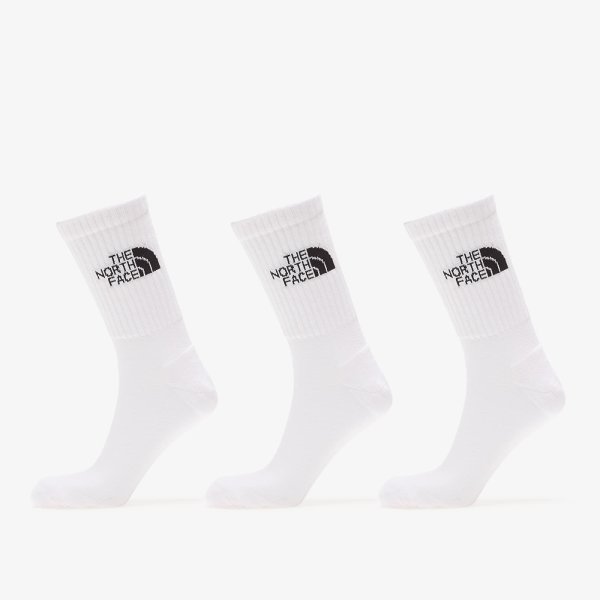 Ponožky The North Face Everyday Standard Crew Sock 3-Pack TNF White S