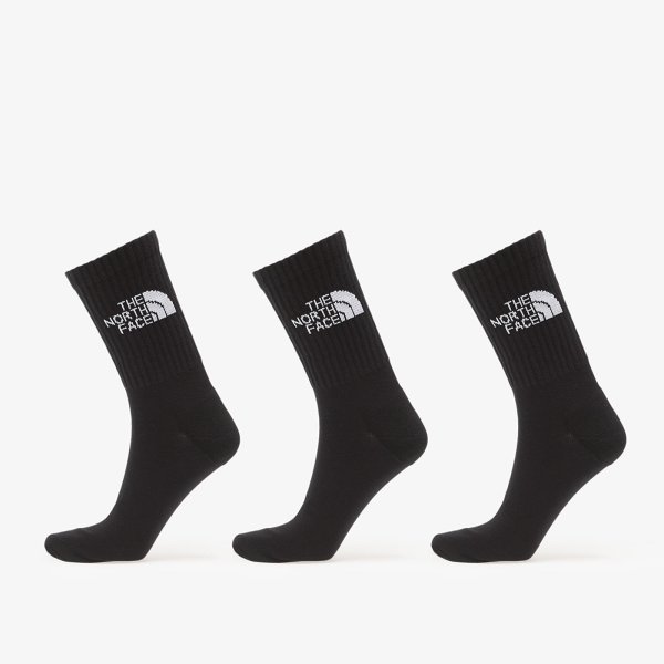 Ponožky The North Face Everyday Standard Crew Sock - 3-Pack TNF Black XS