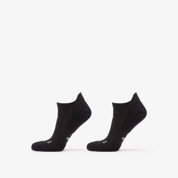 Ponožky On Core Run Sock Low 2-Pack Black L