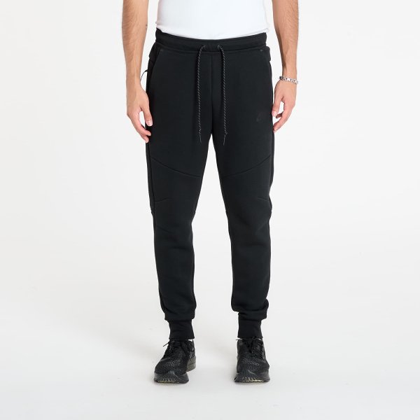 Tepláky Nike Tech Men's Fleece Joggers Black/ Black S