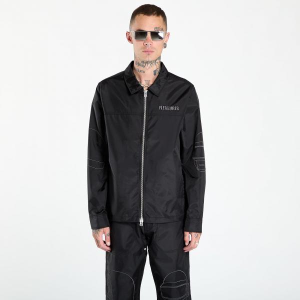 Bunda PLEASURES Daft Club Helmets Nylon Work Jacket Black XL