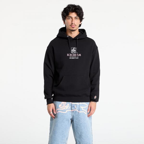 Mikina Billionaire Boys Club Icecream Serve It Best Popover Hood Black M