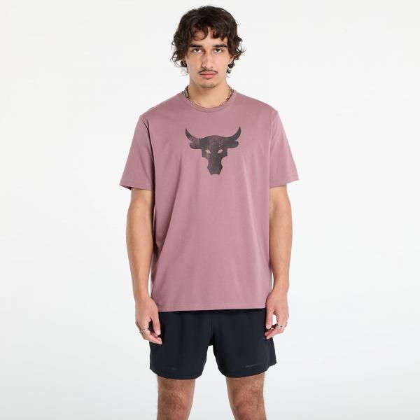 Tričko Under Armour Project Rock Brahma Bull SS Tee Maroon XL