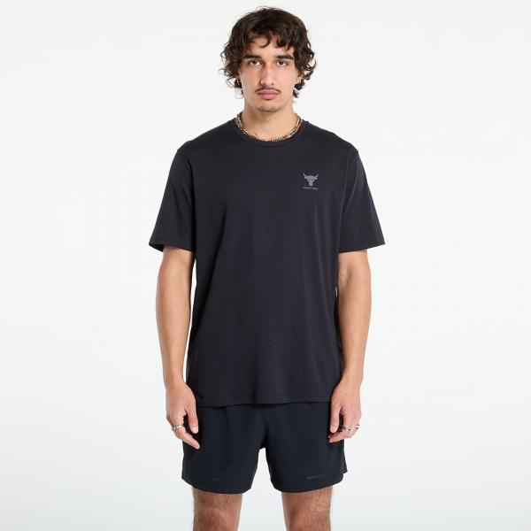 Tričko Under Armour Project Rock Simple Branded T-Shirt Black S