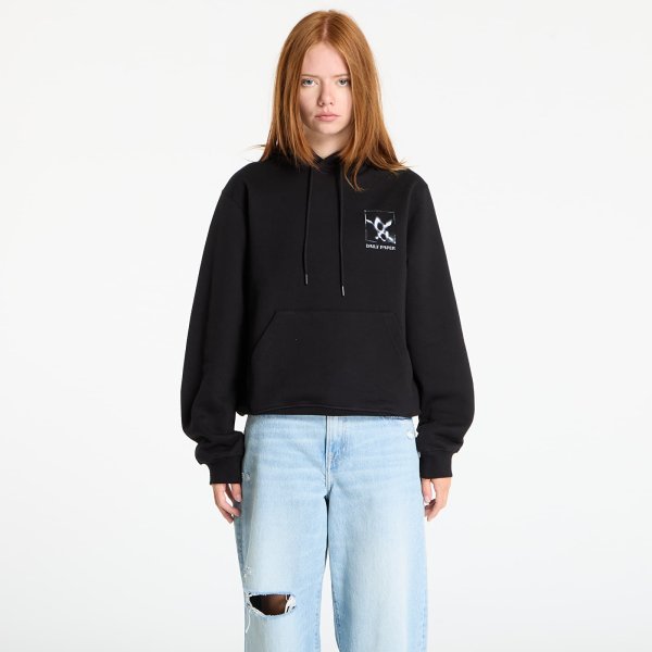 Mikina Daily Paper Shadow Grid Hoodie Black L