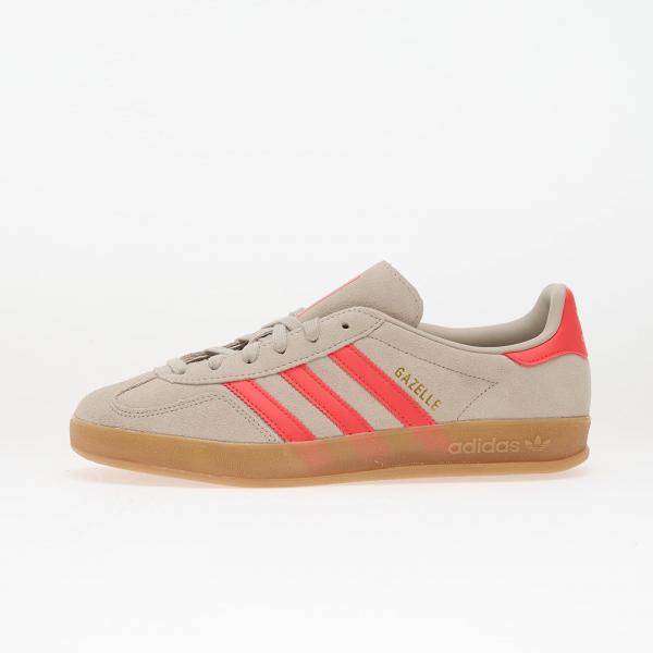 Tenisky adidas Gazelle Indoor Wonder Aluminium/ Lucid Red/ Ftw White EUR 44