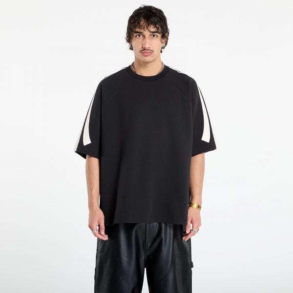 Mikina adidas Basketball Short Sleeve Sweatshirt Black XL