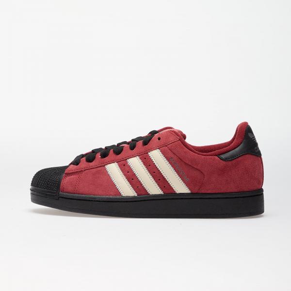 Tenisky adidas Superstar II Noble Maroon/ Crew White/ Core Black EUR 44