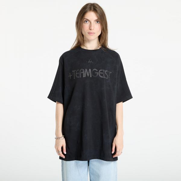 Tričko adidas Adilenium Season 4 Teamgeist Washed Rhinestone T-Shirt Black S