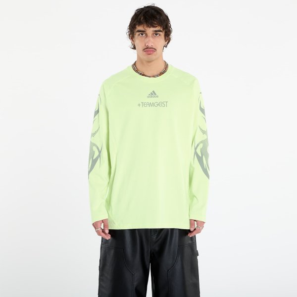 Tričko adidas Adilenium Season 4 Teamgeist Graphic Long Sleeve T-Shirt Almost Lime XL