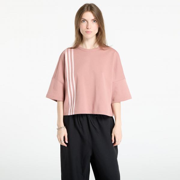 Tričko adidas Off Placed 3-Stripes T-Shirt Warm Clay XS