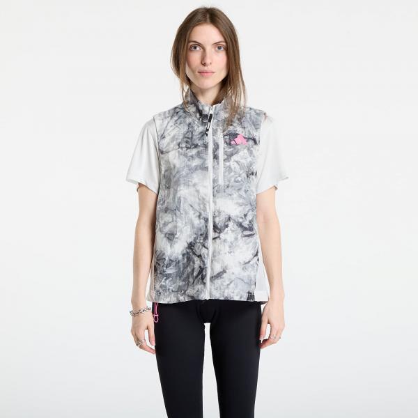 Vesta adidas Own The Run Spray Dye Vest Orbit Grey/ Cardboard M