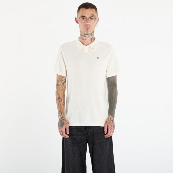 Tričko adidas Premium Polo Cream White XL