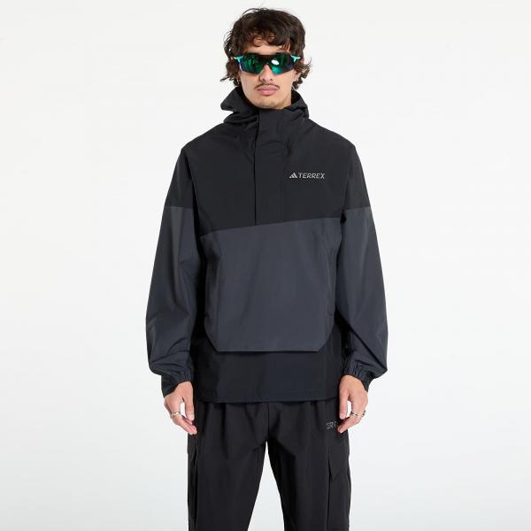 Bunda adidas Terrex Xploric 2.5L Climaproof Anorak Black/ Semi Impact Orange L