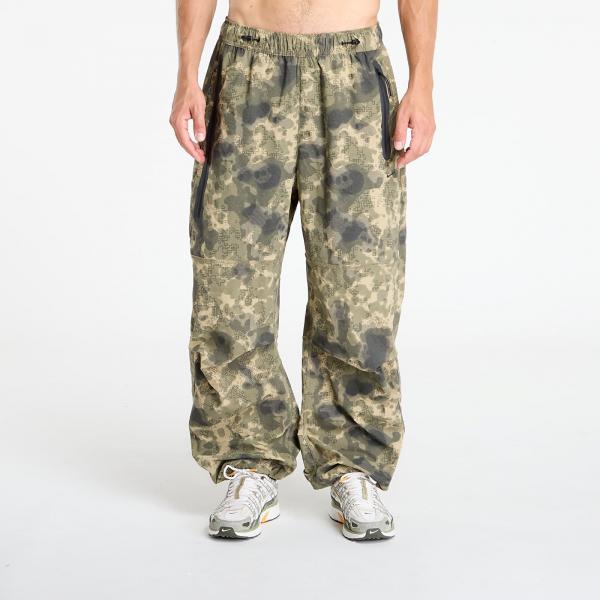 Kalhoty Nike Tech Men's Dri-FIT Woven Camo Loose-Fit Pants Neutral Olive/ Black S