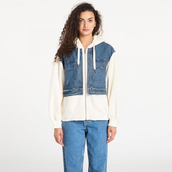 Bunda Desigual Trucker Jacket Cream S