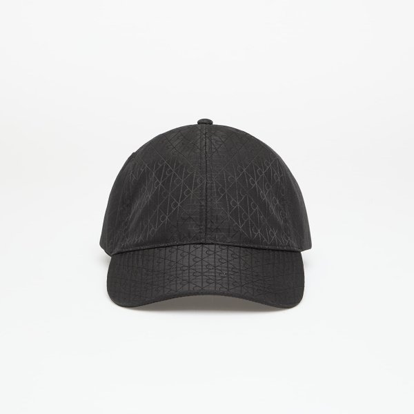 Kšiltovka Calvin Klein Emblem Ripstop Baseball Cap Black Universal