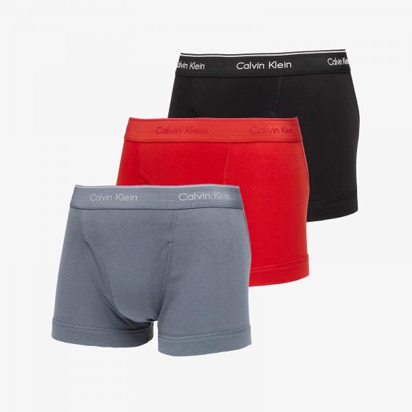 Boxerky Calvin Klein Trunk 3 Pk Red M