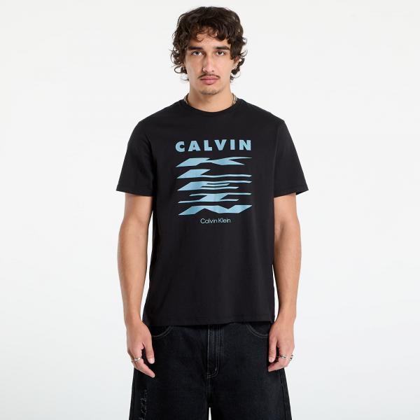 Tričko Calvin Klein Jeans SS Graphic Tee Black M