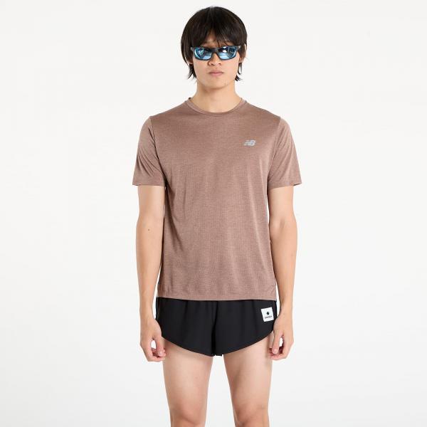 Tričko New Balance Athletics T-Shirt Earth Shadow Heather M