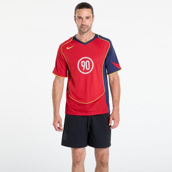 Dres Nike Total 90 Men's Dri-FIT Soccer Jersey Gym Red/ Midnight Navy/ University Gold L