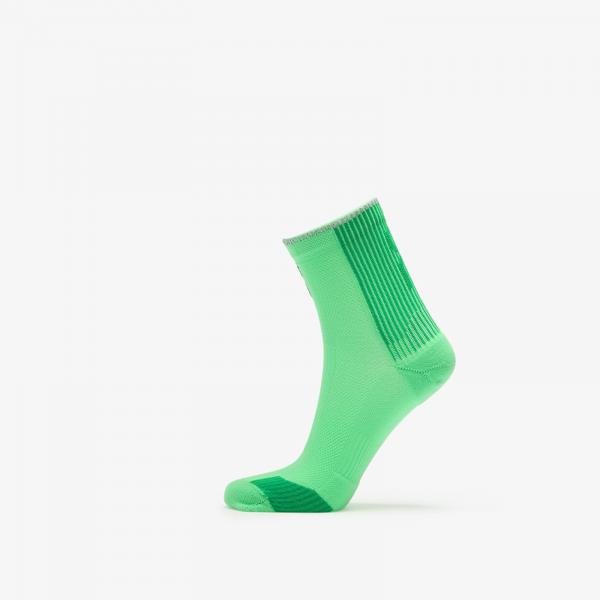 Ponožky On Performance Run Sock Mid Honeydew/ Parsley L