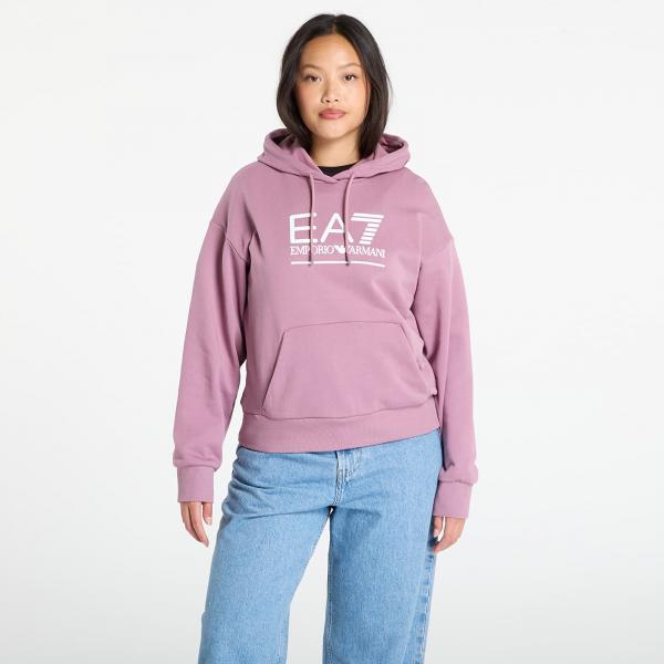 Mikina EA7 Emporio Armani Train Visibility W Hoodie Rn Dusky Orchid M