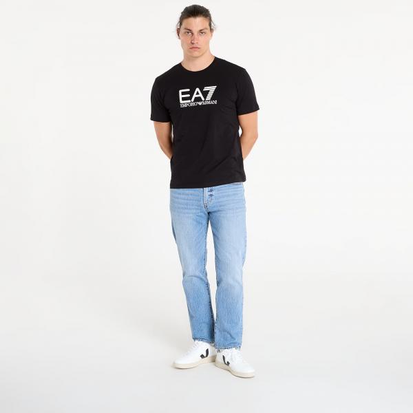 Tričko EA7 Emporio Armani Train Visibility M Tee Ss St Black / Cream L