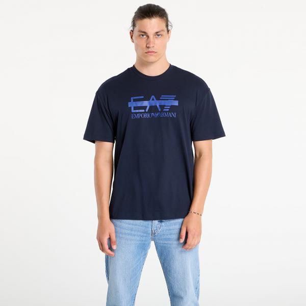 Tričko EA7 Emporio Armani Train Logo Series M Tee Ss Log Armani Blue L
