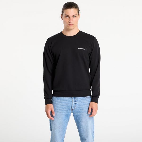 Mikina EA7 Emporio Armani Crew Neck Sweatshirt Black L