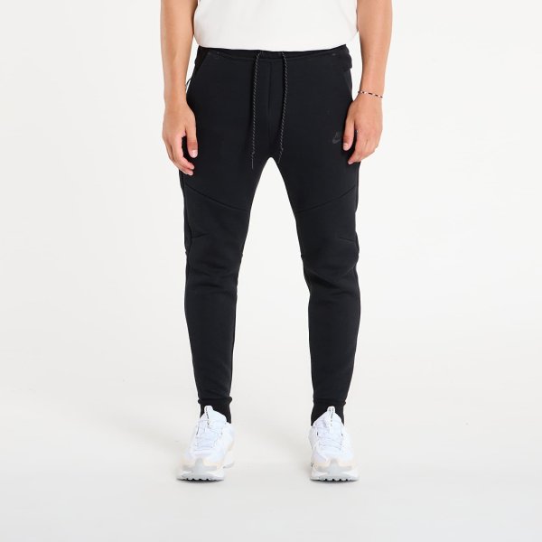Mikina Nike Tech Men's Fleece Joggers Black/ Black XXL